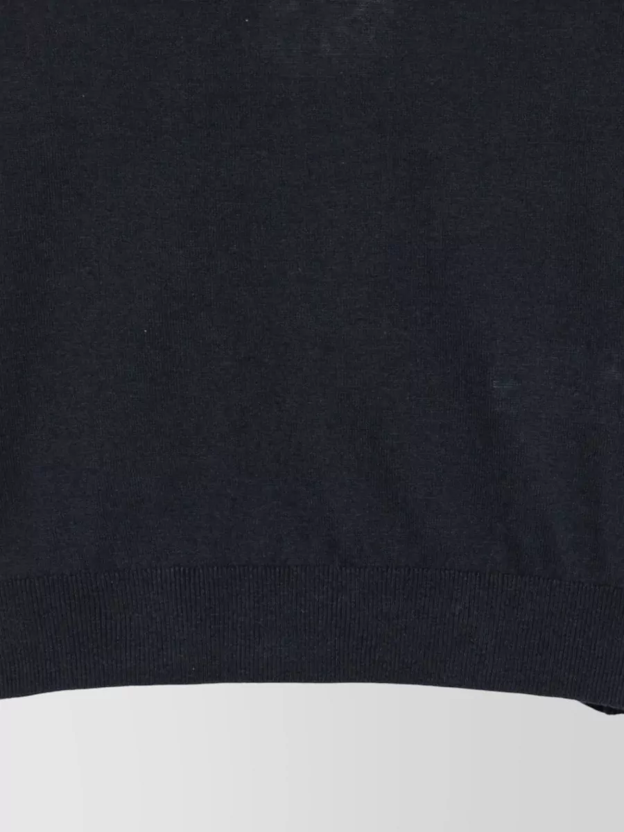 Dunst Ribbed Knit T Shirt