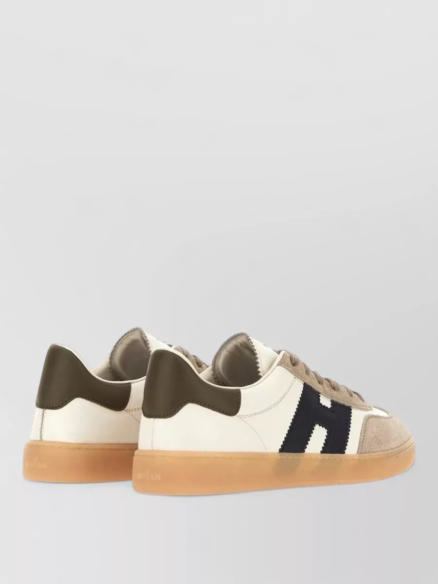 Hogan Leather Lace-Up Sneakers