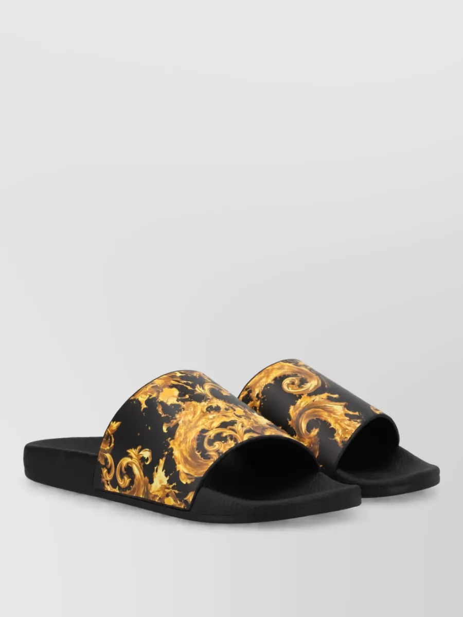 Versace Jeans Couture Printed Slides