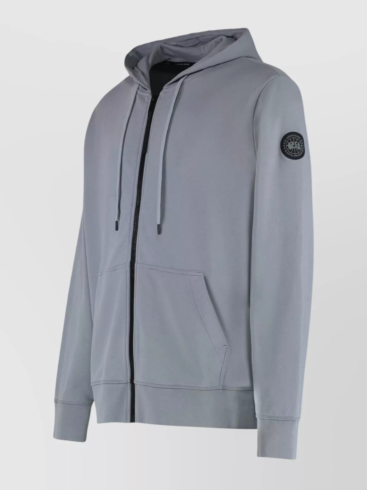 Canada Goose Full Zip Cotton Hoodie With Front Pockets