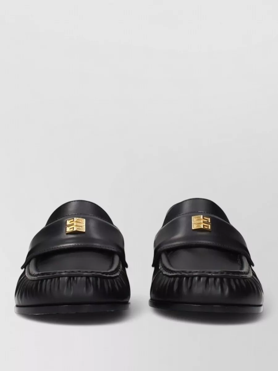 Givenchy leather slip-on loafers