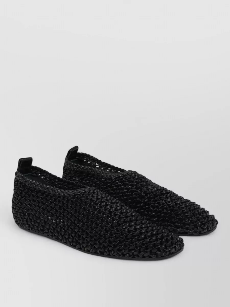 Totême Leather Ballerina Flats