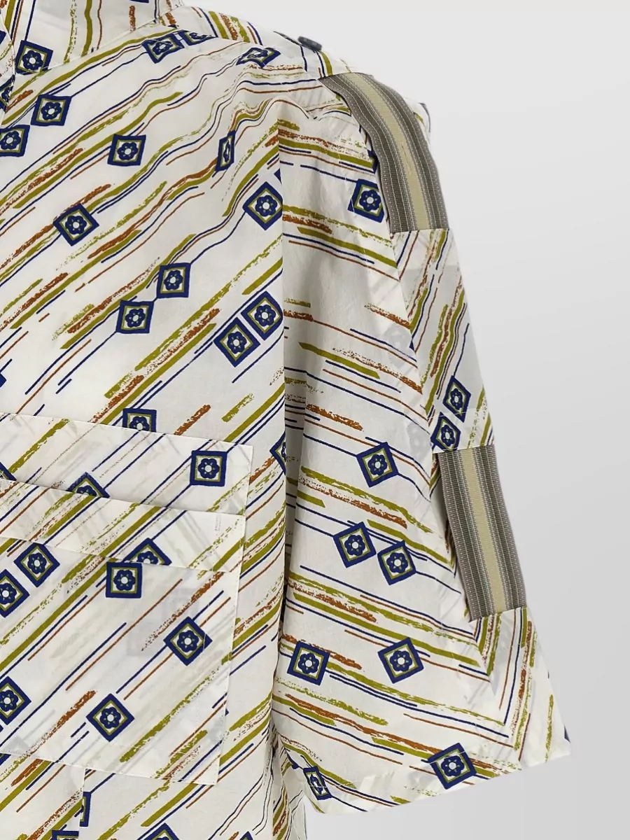 Kiko Kostadinov Cotton Printed Short-Sleeve Shirt