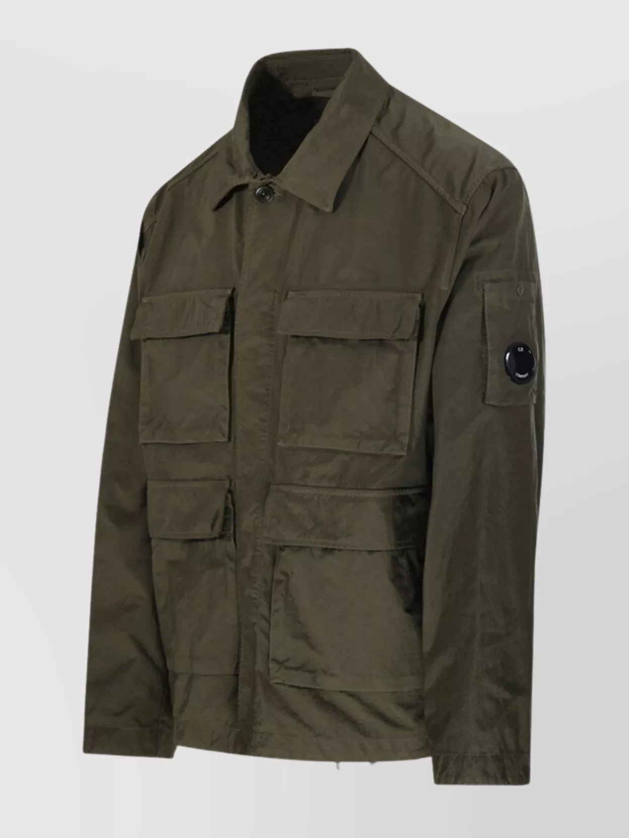 C.p. Company Utility Jacket Drawstring Hem