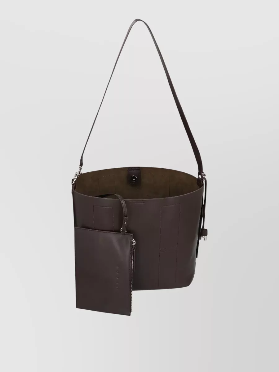Hogan H-Hobo Medium Leather Shoulder Bag