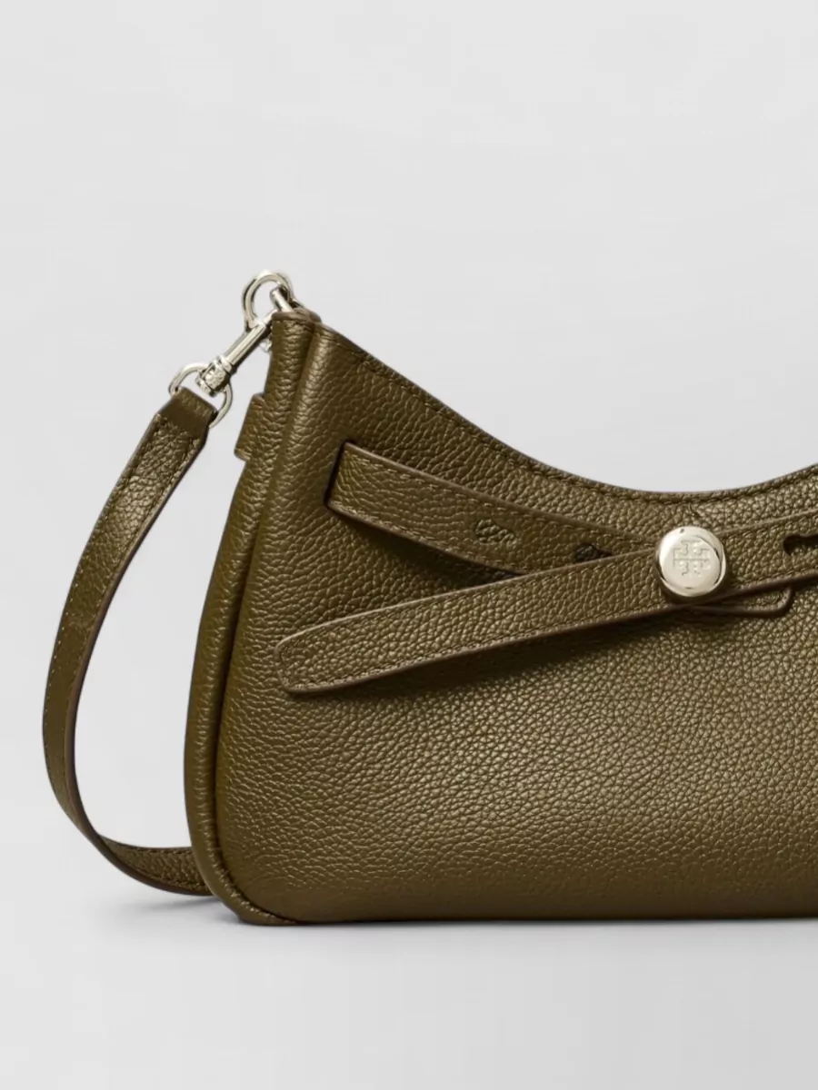 Tory Burch Romy Leather Clutch Bag