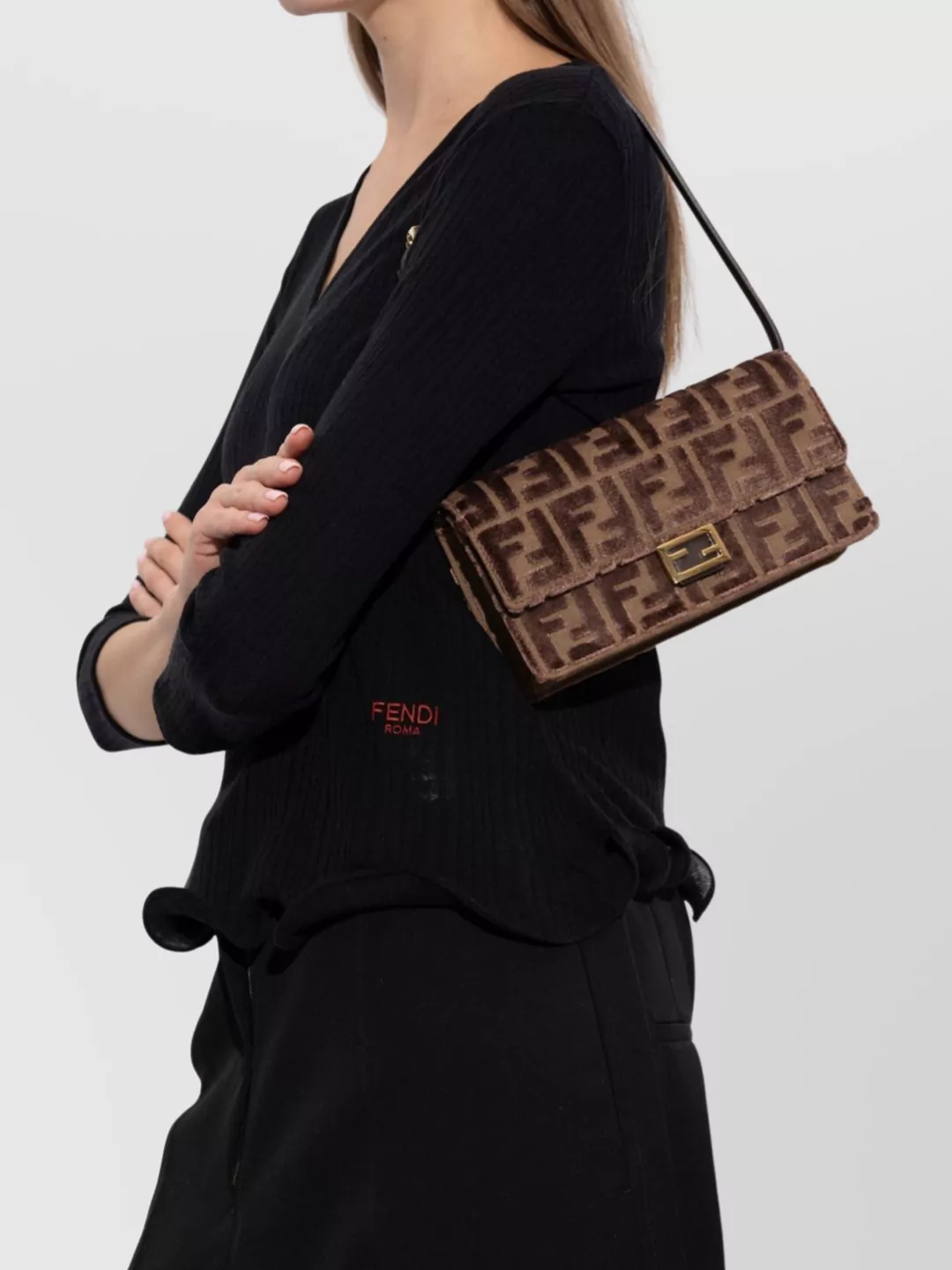 Fendi Chain Wallet Adjustable Strap