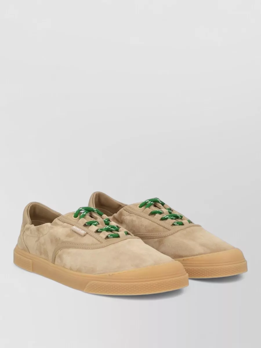 Moncler Leather Slip-On Sneakers