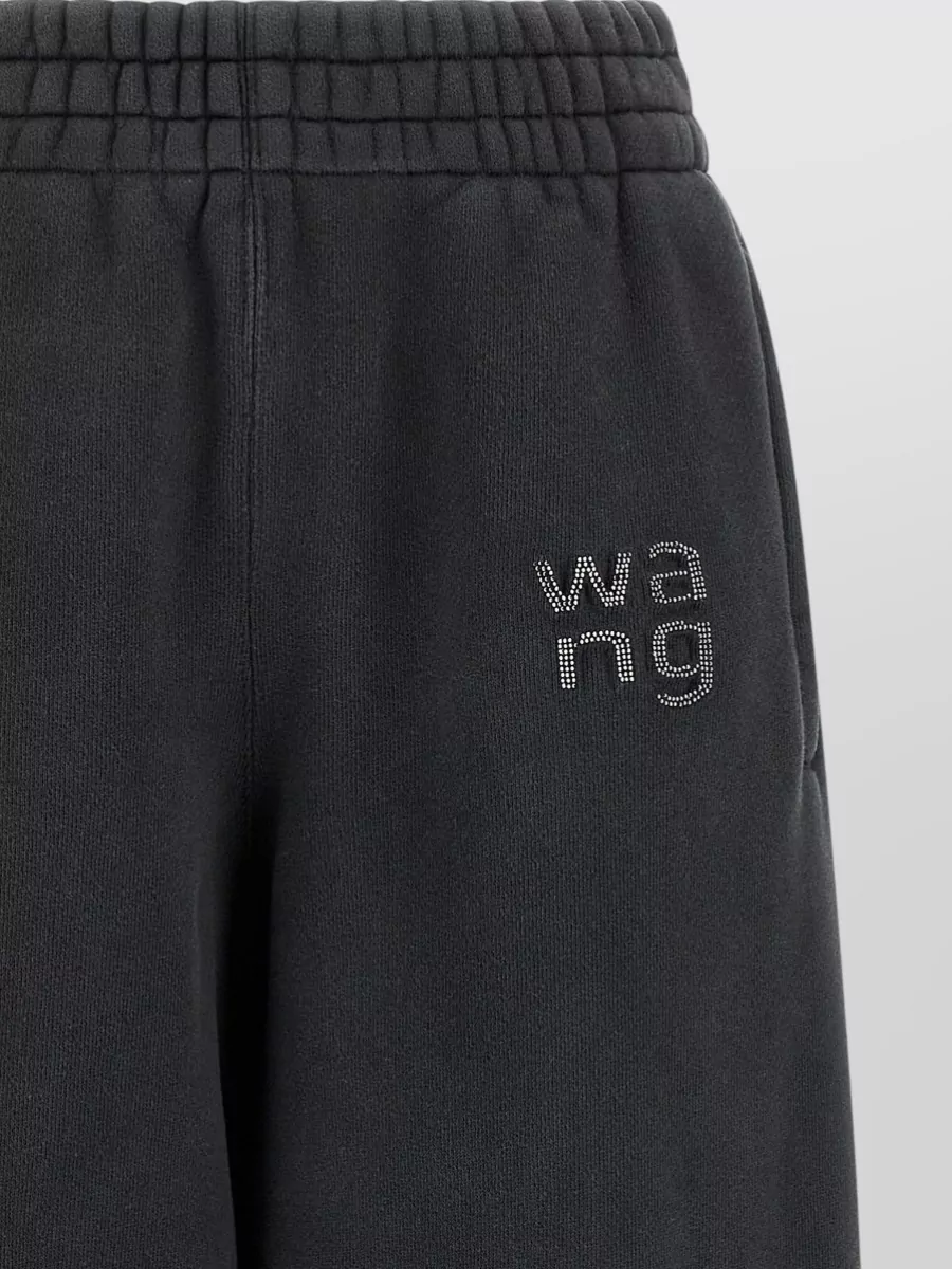 Alexander Wang Logo-Embellished Relaxed-Fit Jogger Pants