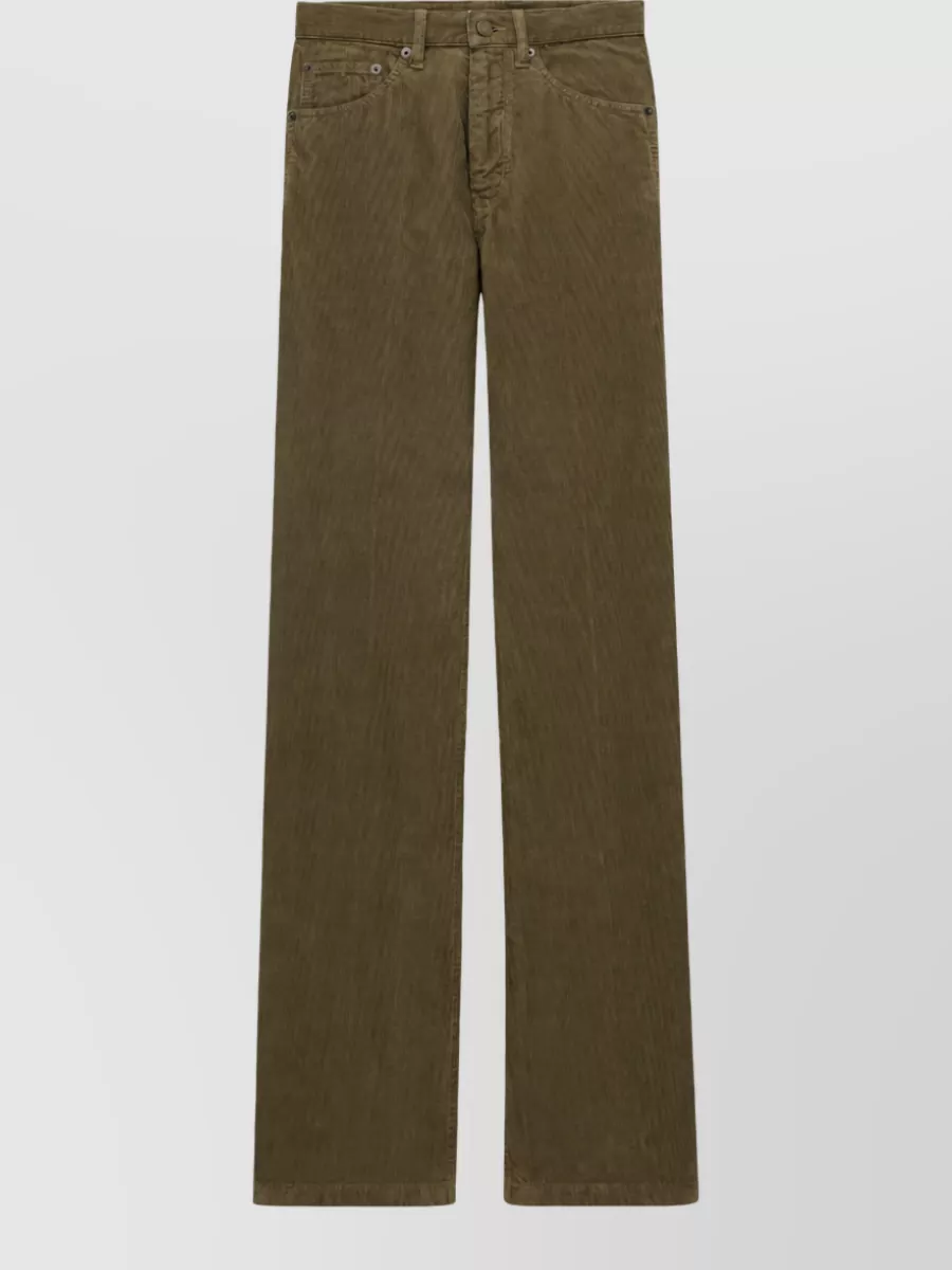 Saint Laurent Denim Clyde Straight-Leg Jeans