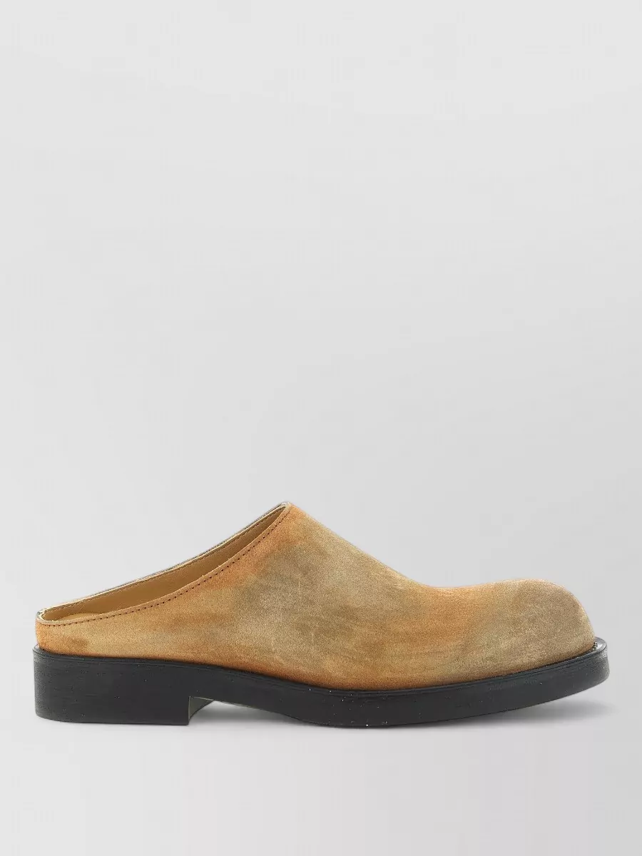 Mm6 Maison Margiela Leather Slippers