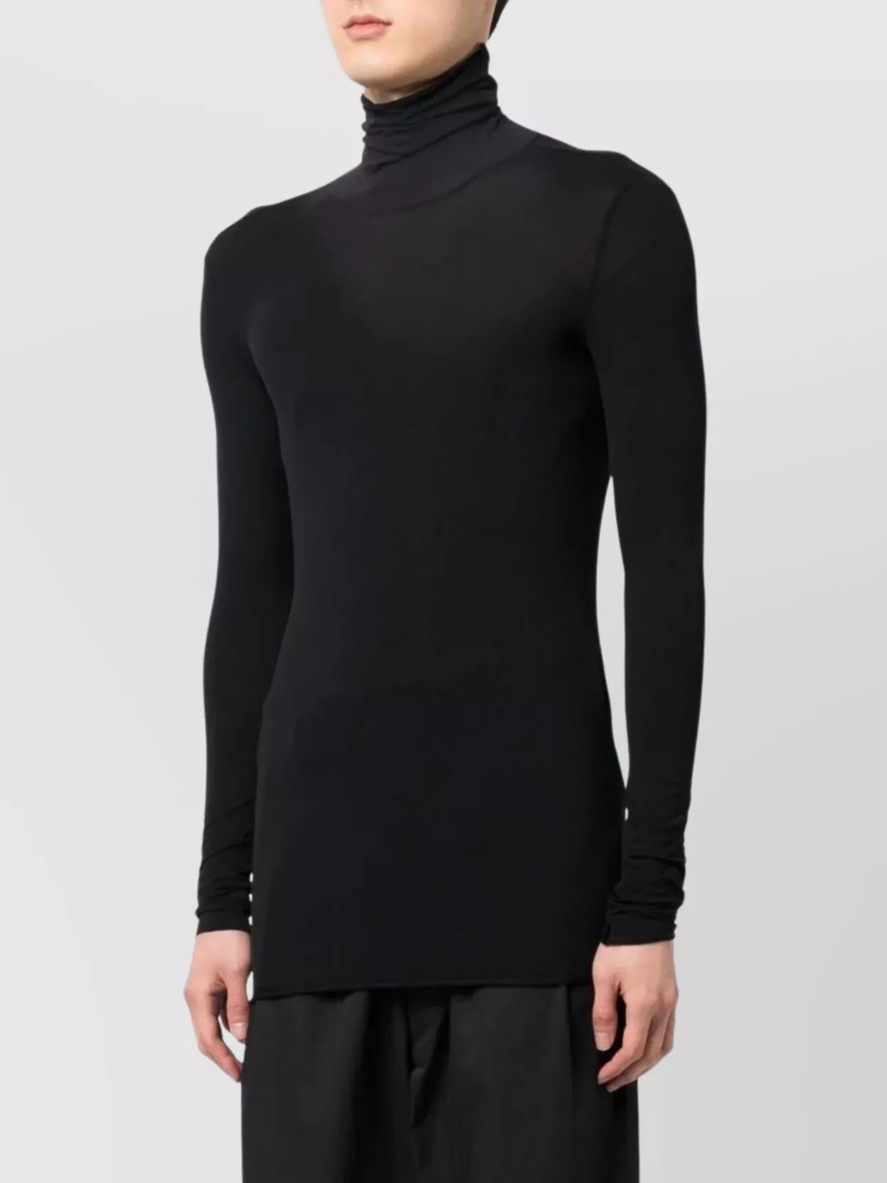 Sapio Slim-fit High-neck Long-sleeve T-shirt