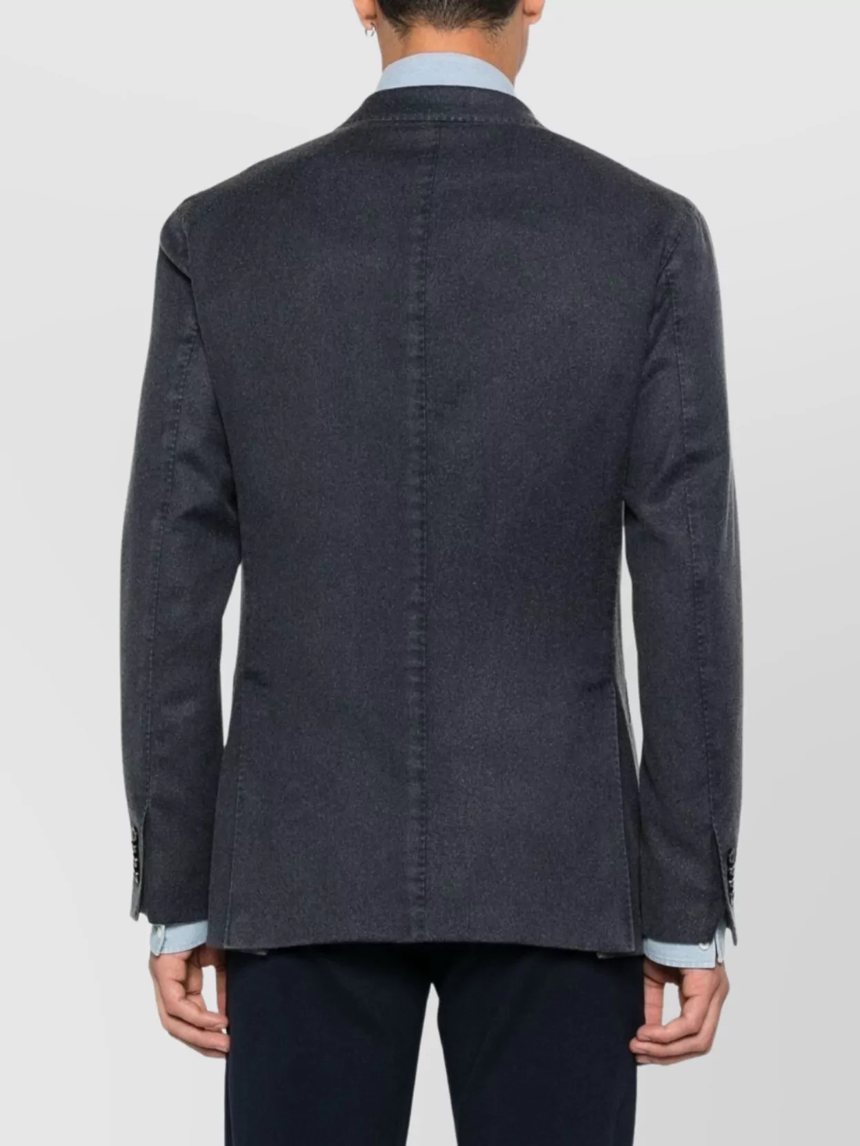 Boglioli Tailored Blazer With Peak Lapels And Pockets