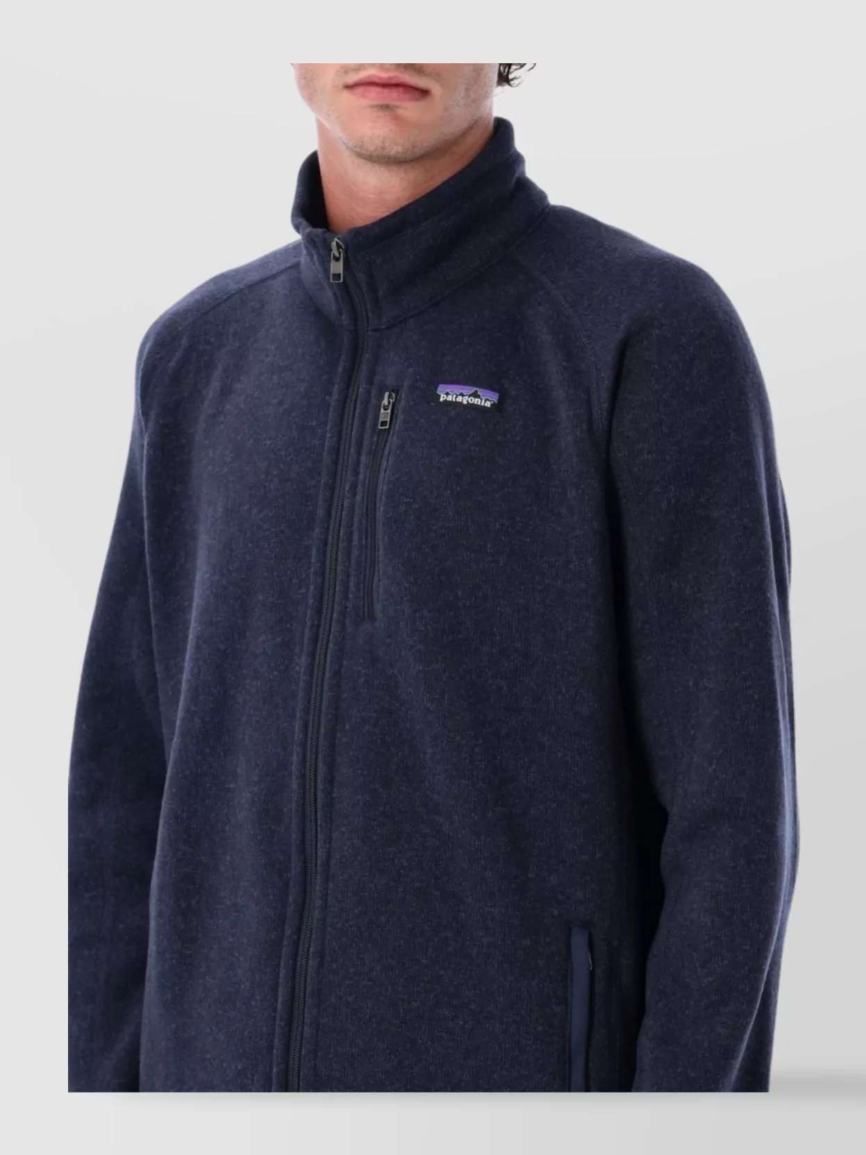 Patagonia Lightweight Fleece Jacket And Zip Pockets