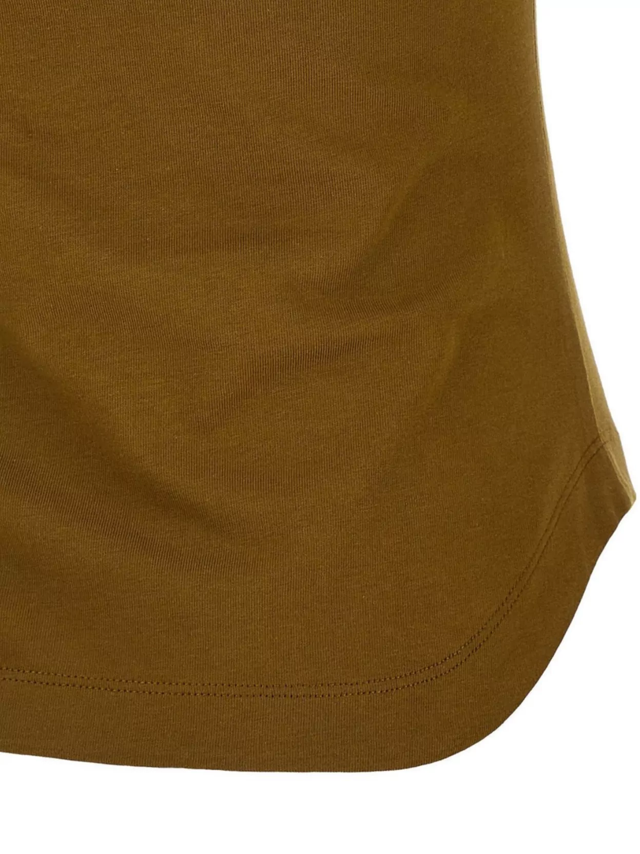Attico Crew Neck Ribbed Sleeveless Top In Green