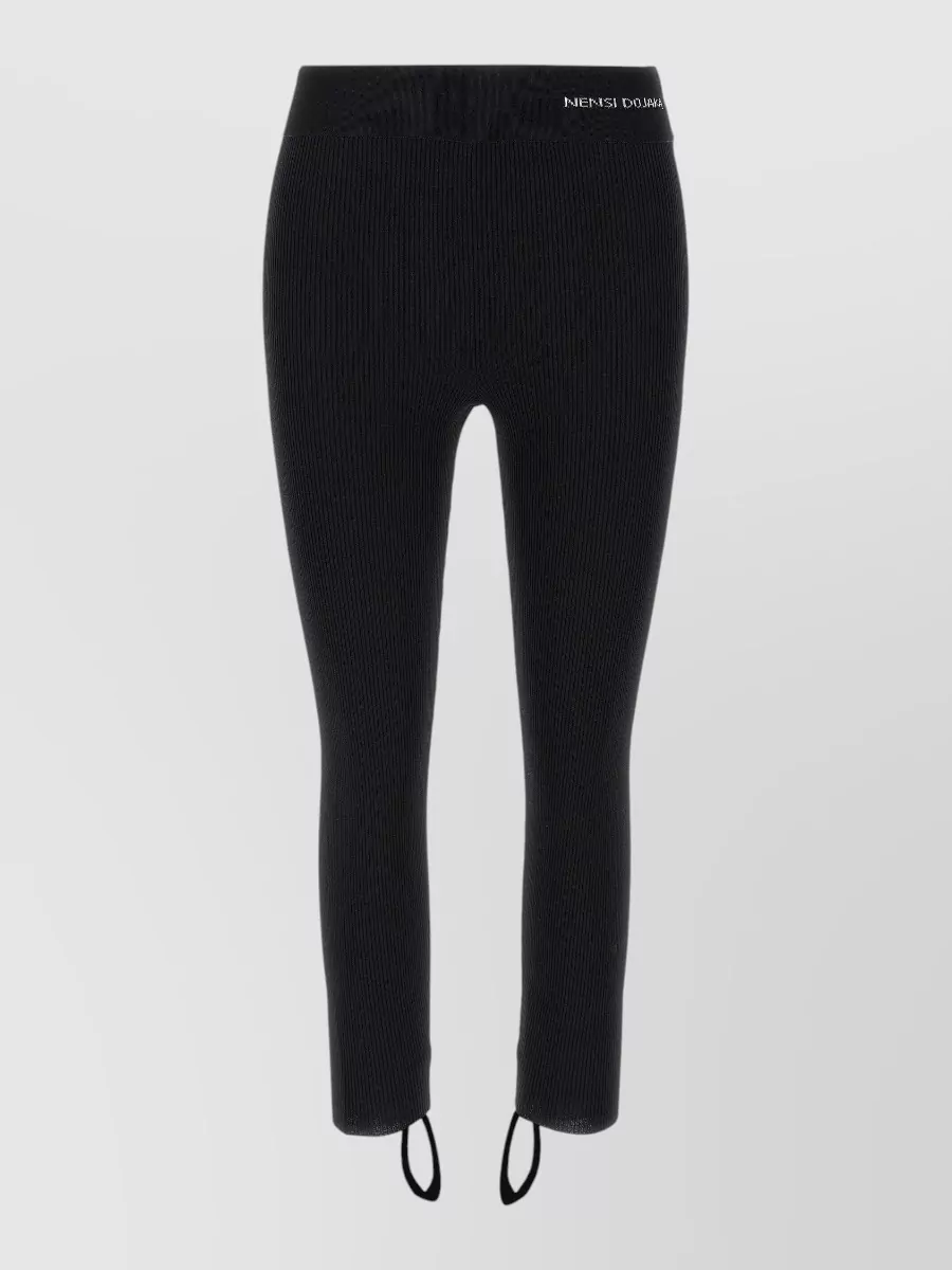 Nensi Dojaka ribbed stretch leggings
