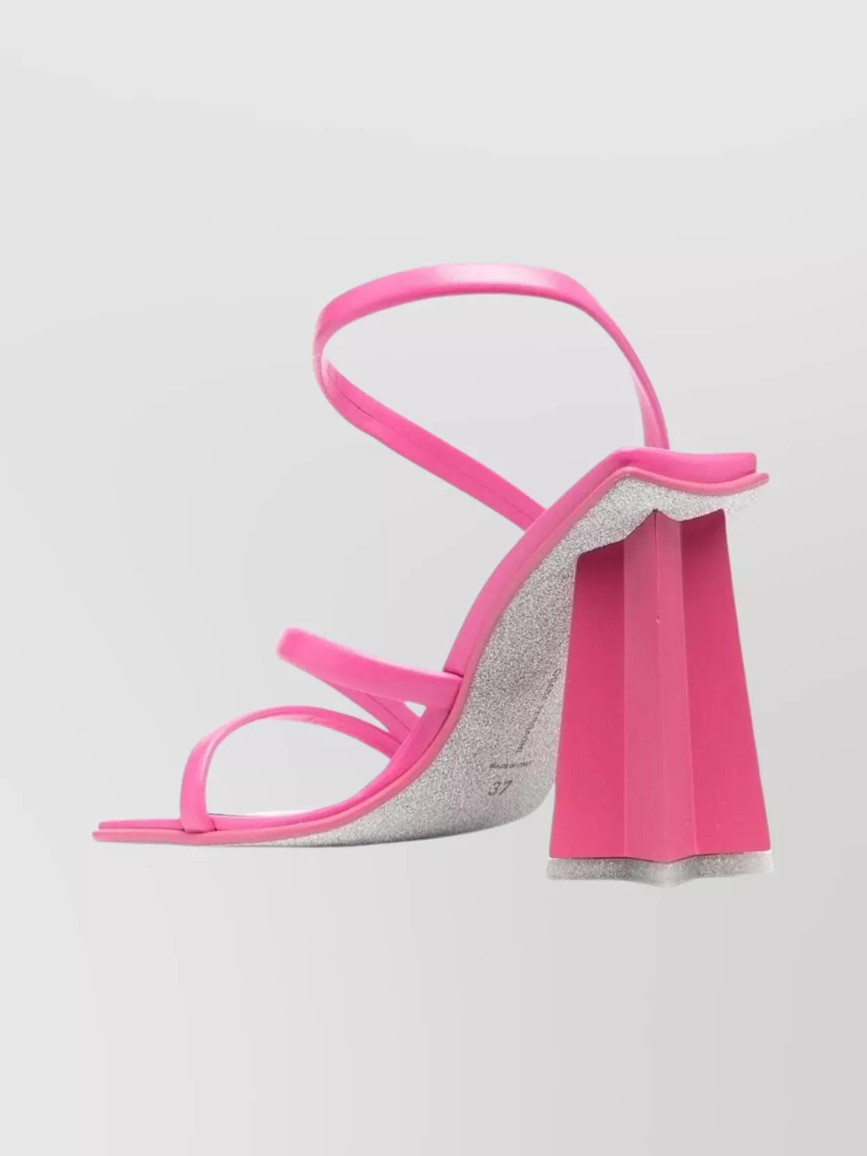 Chiara Ferragni Stylish Block Heel Strappy Square Toe Pumps