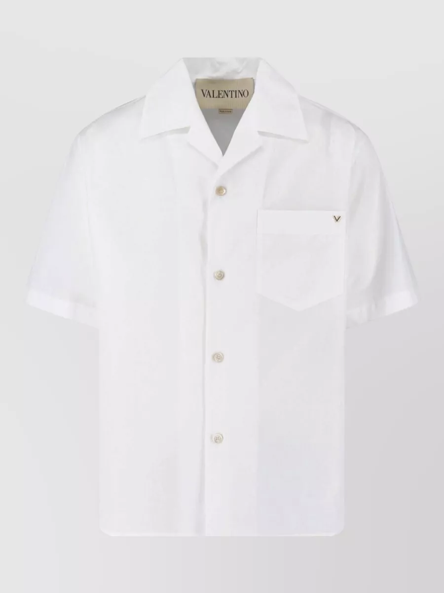 Valentino cotton bowling shirt