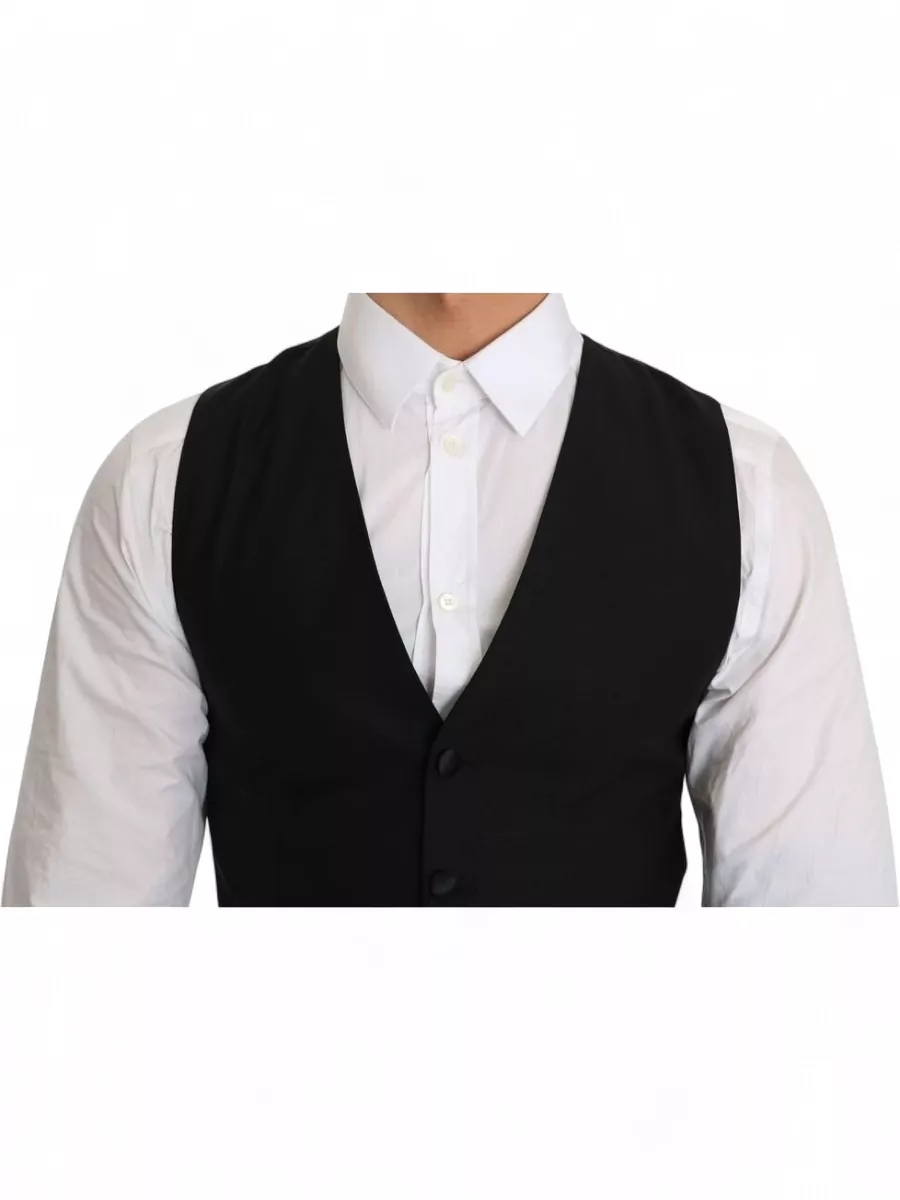 Dolce&Gabbana Silk Wool Waistcoat