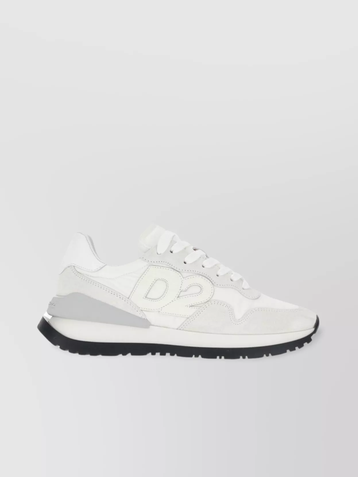 Dsquared2 Two-Tone Suede And Nylon Running Sneakers