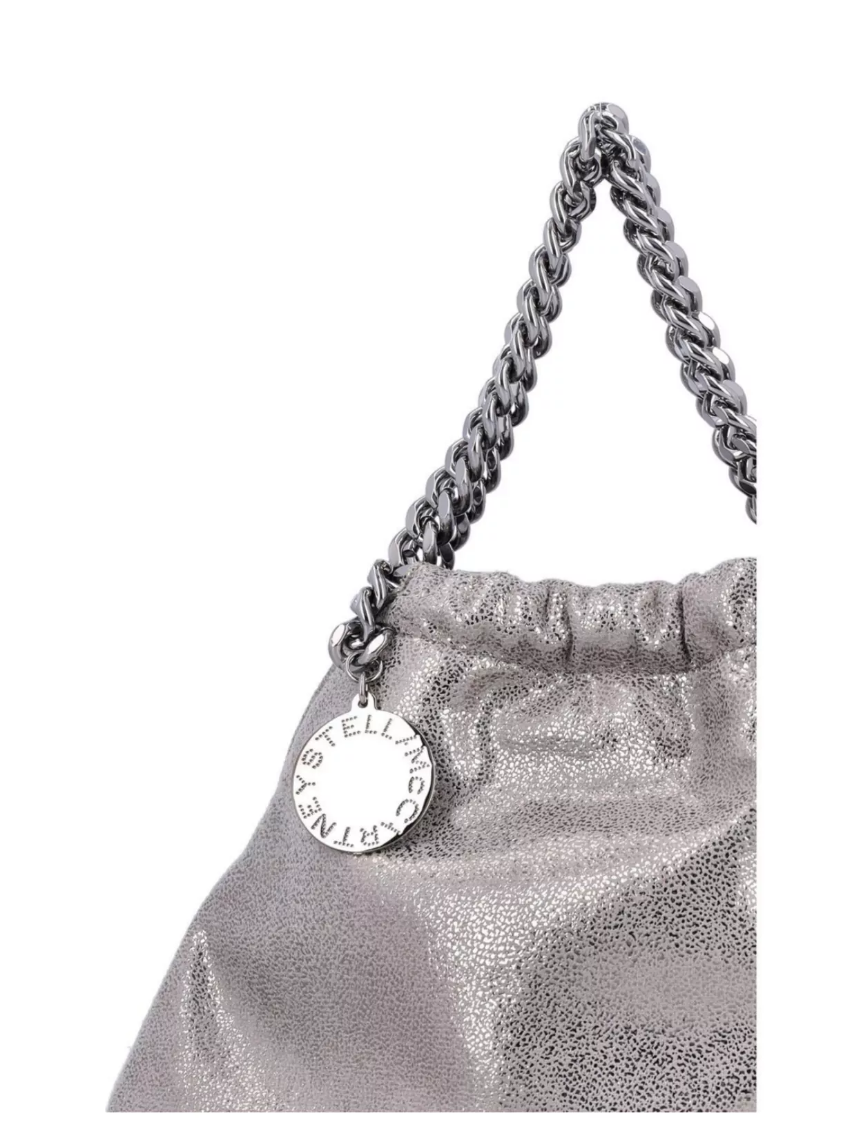 Stella Mccartney Mini Drawstring Bag Chain Strap