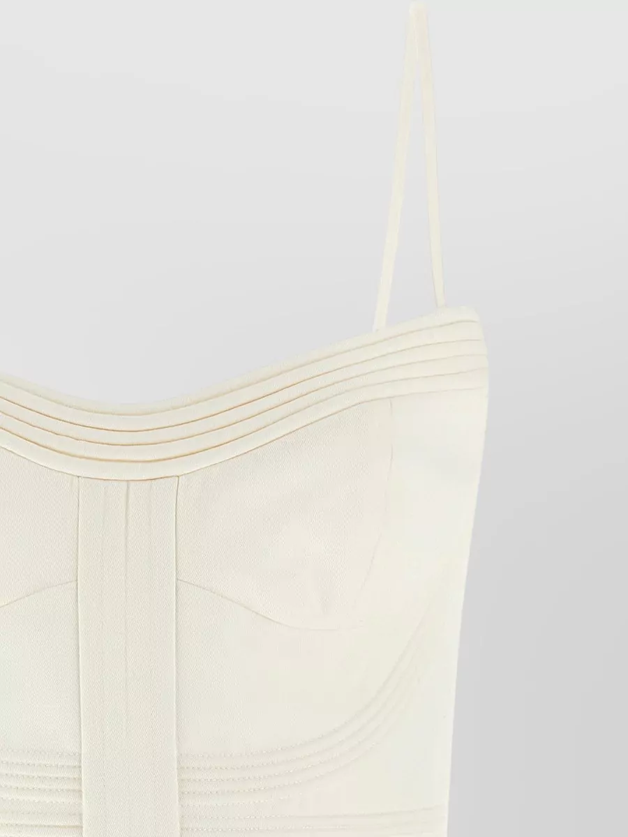 Zimmermann Cotton Quilted Off-The-Shoulder Mini Dress
