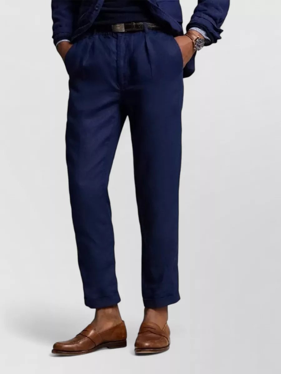 Polo Ralph Lauren Linen Straight-Leg Shorts
