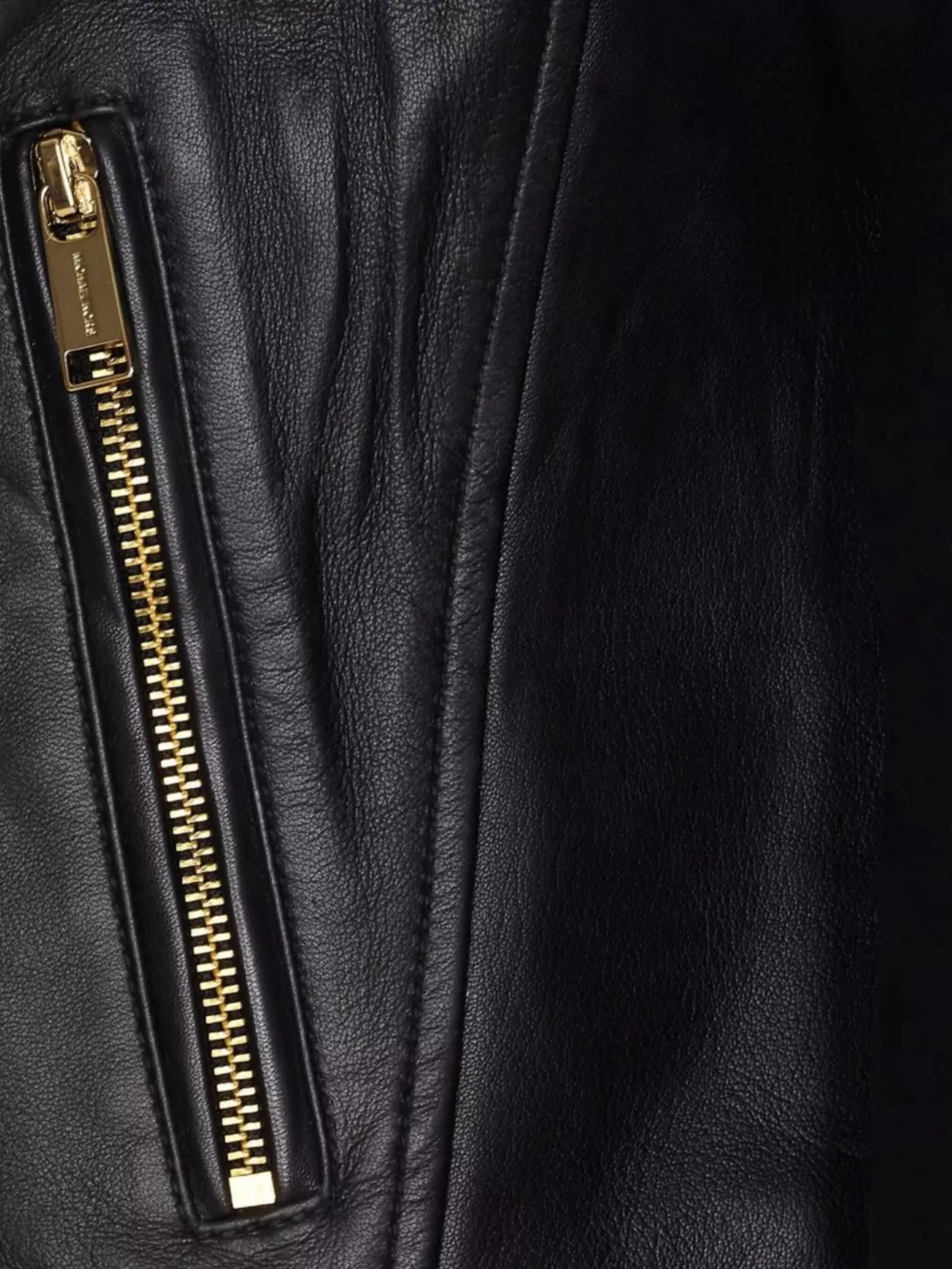 Michael Kors Biker Jacket Gold Hardware