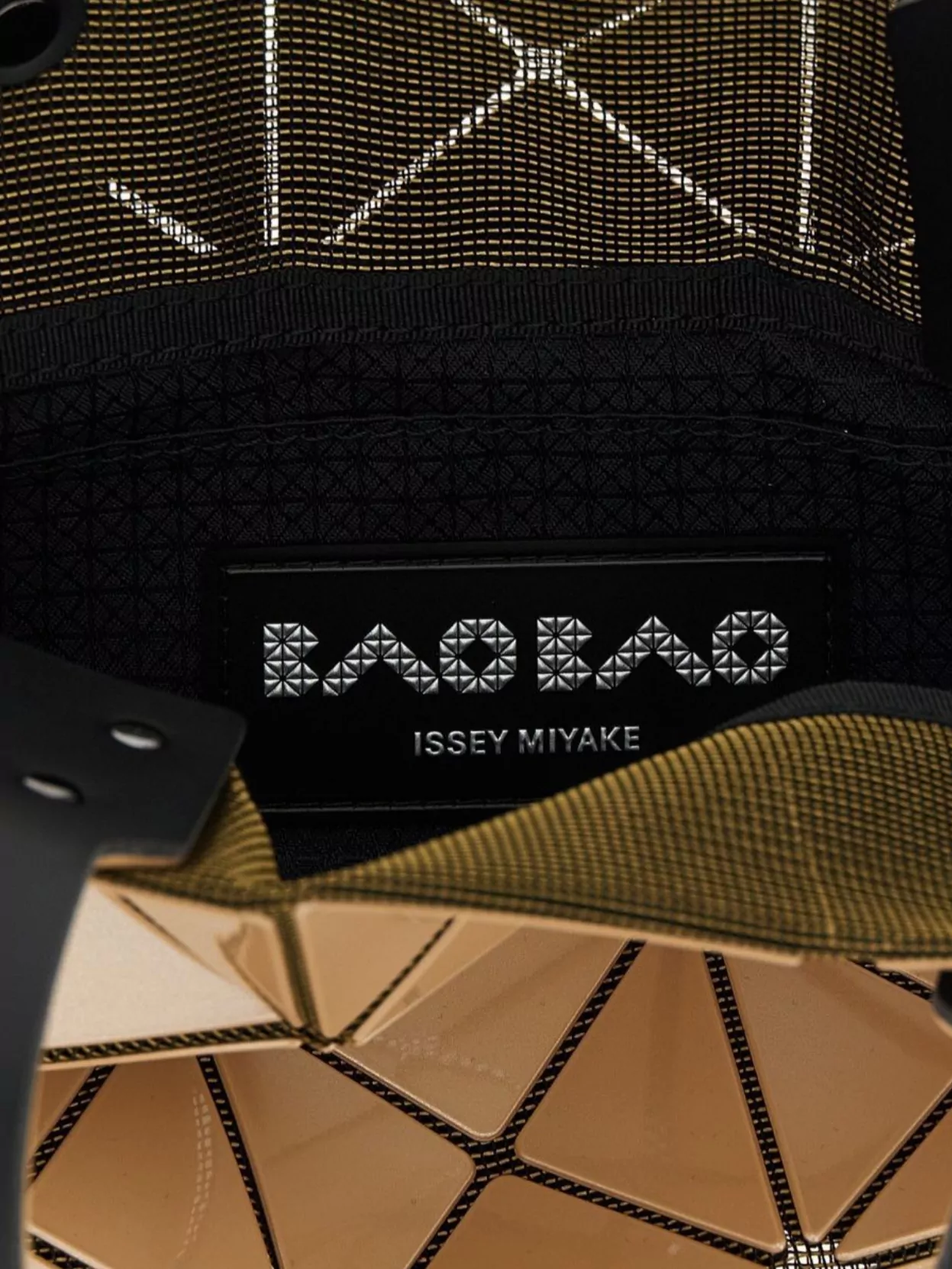 Bao Bao Issey Miyake Geometric Mini Handbag Top Handles