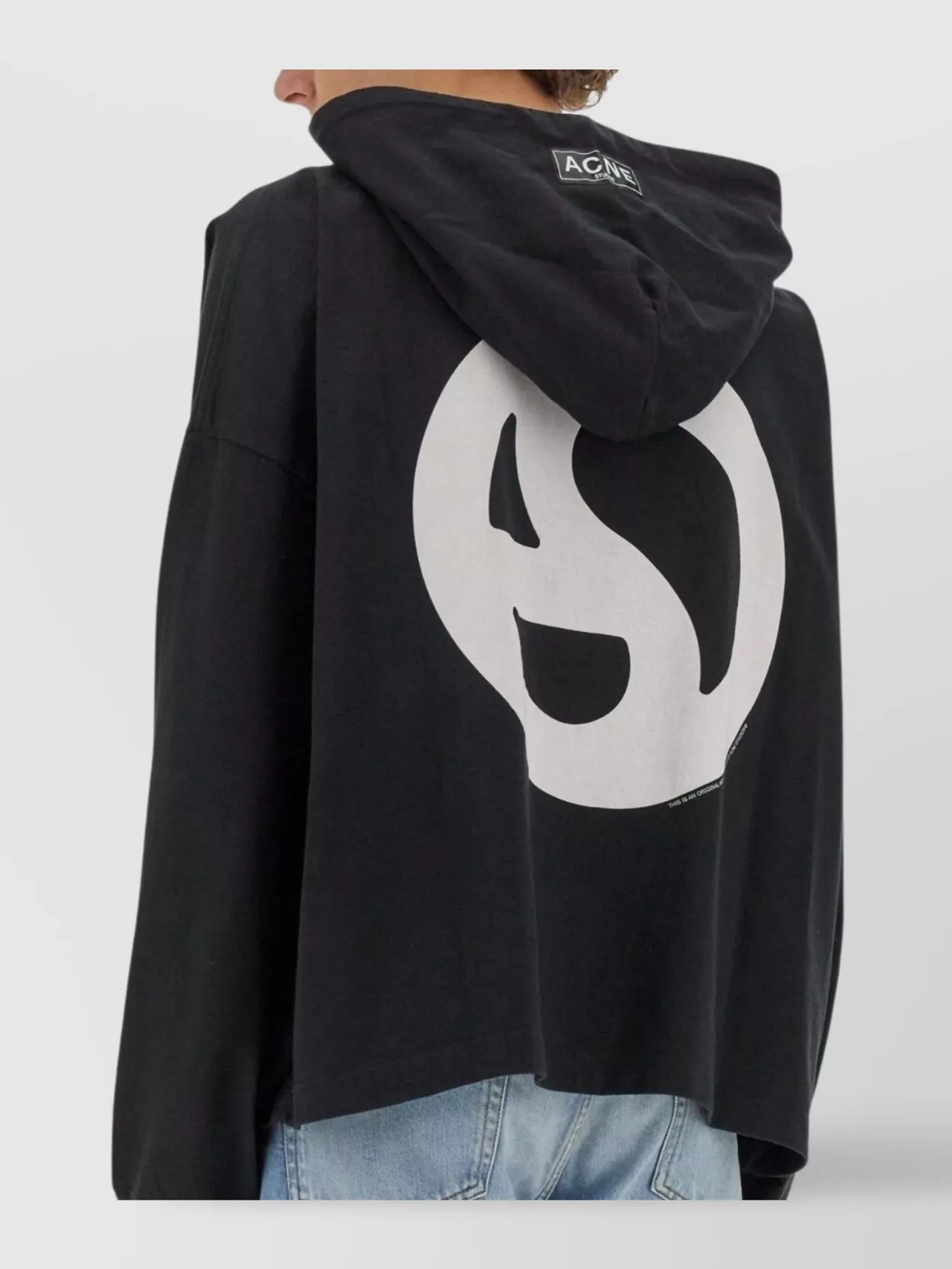 Acne Studios Cozy Knitwear Hoodie Long Sleeves