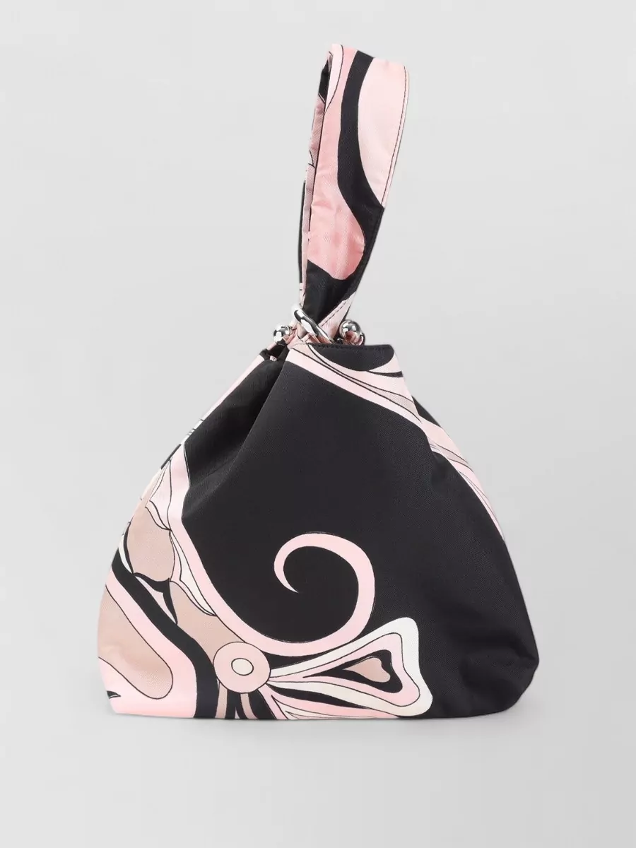 Pucci Silk Printed Clutch Bag