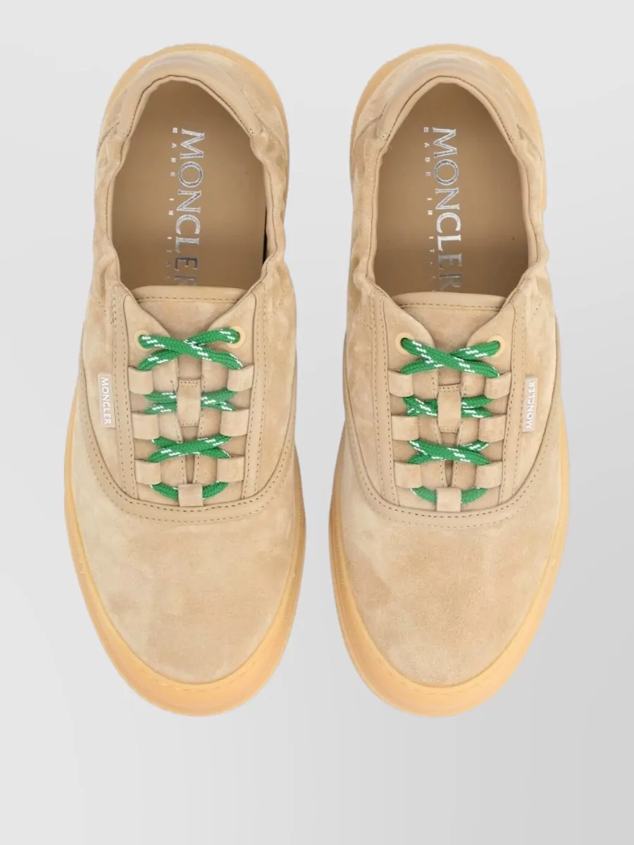 Moncler Leather Slip-On Sneakers