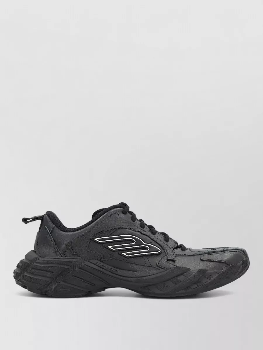 Balenciaga Leather Low-Top Sneakers
