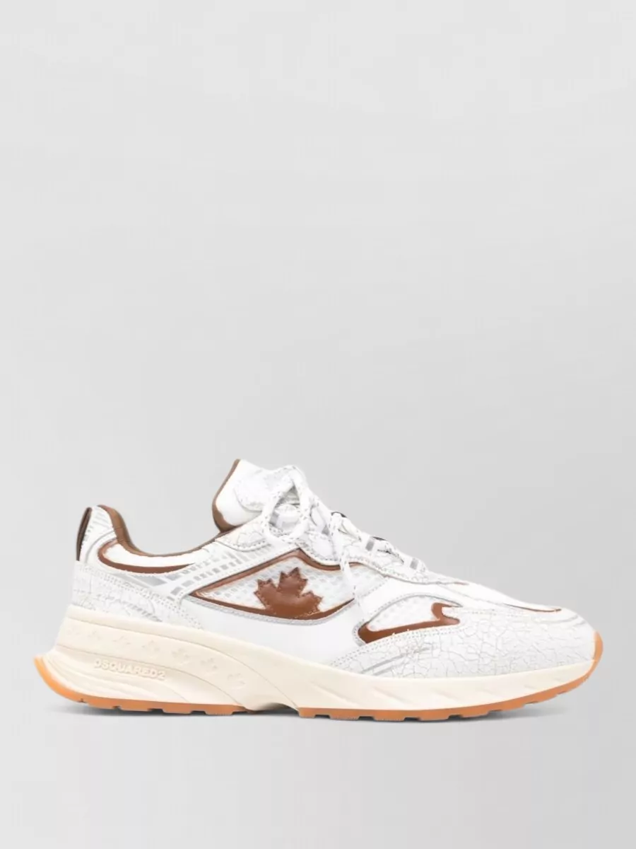 Dsquared2 Leather Low-Top Sneakers