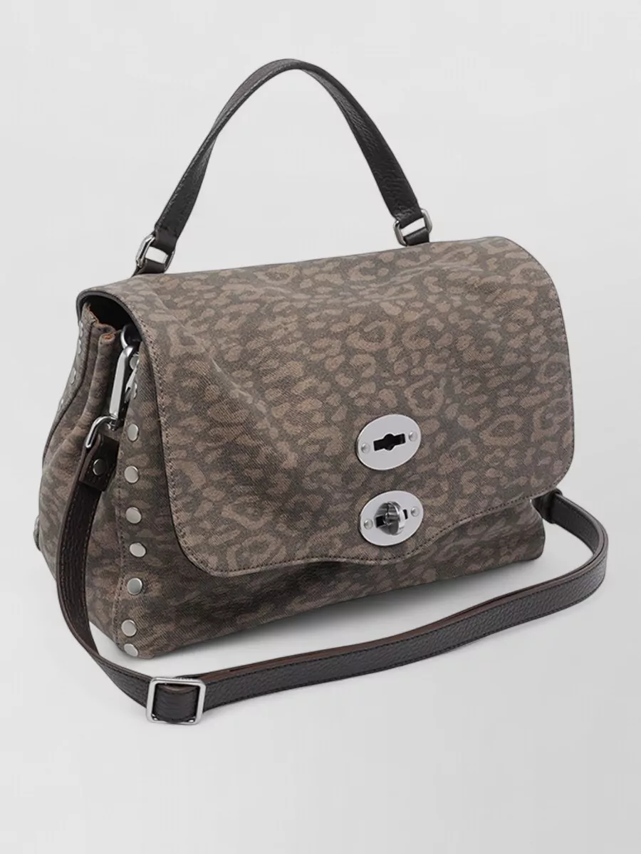 Zanellato Cross-Body Bag Featuring Studded Hardware