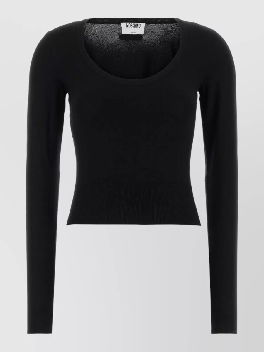 Moschino black sweater