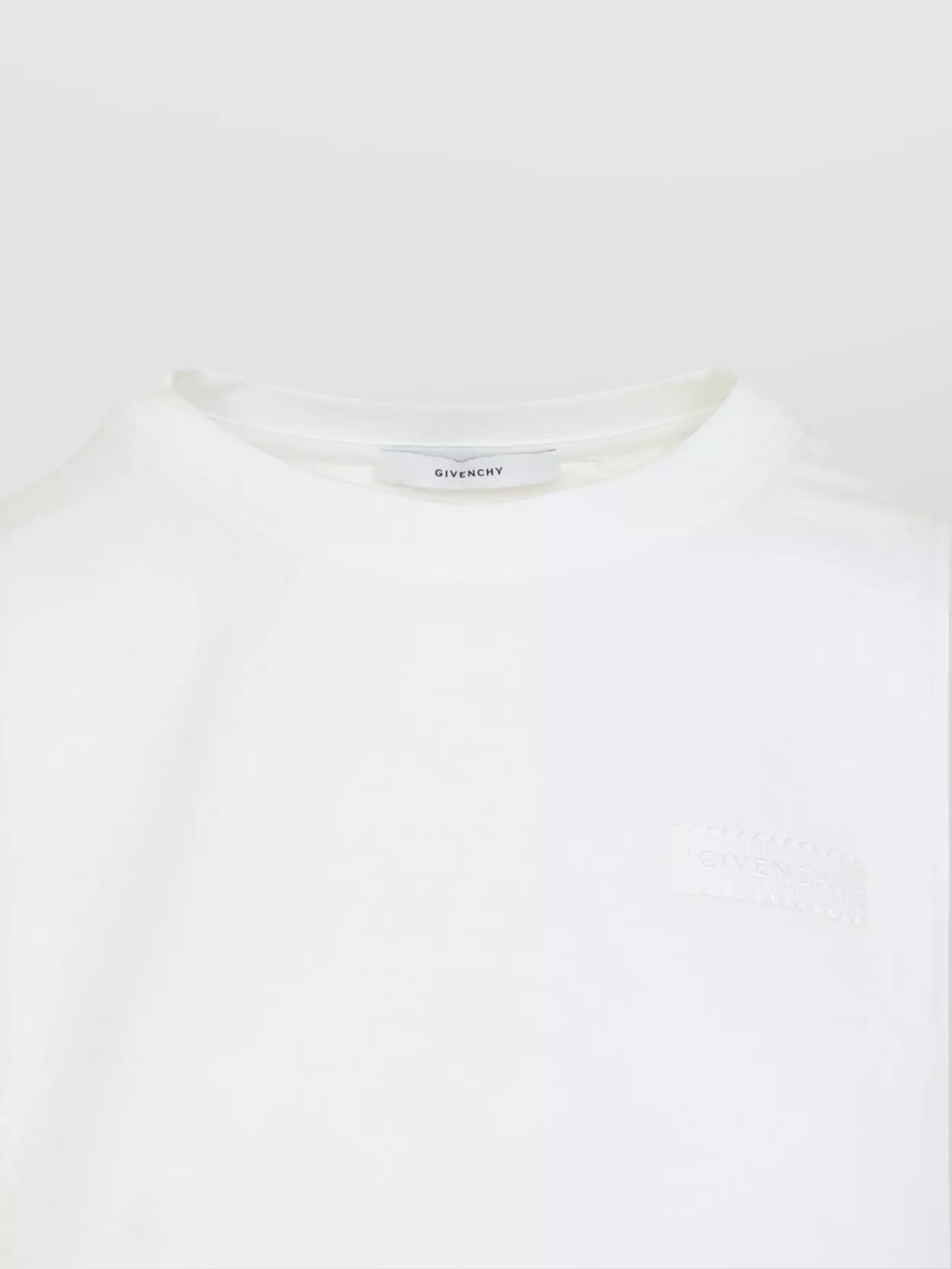 Givenchy Crew Neck Cotton T-Shirt