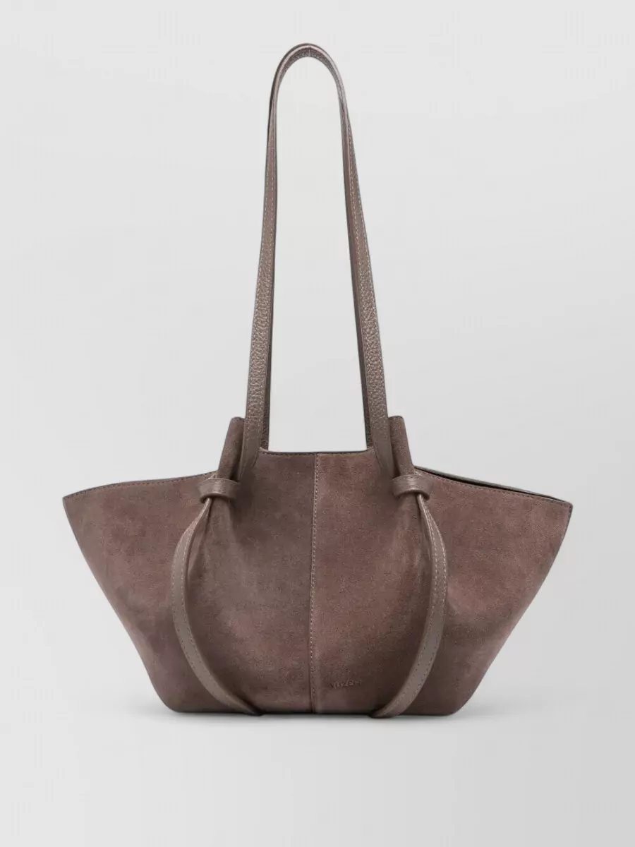 Yuzefi Mochi Leather Bucket Bag