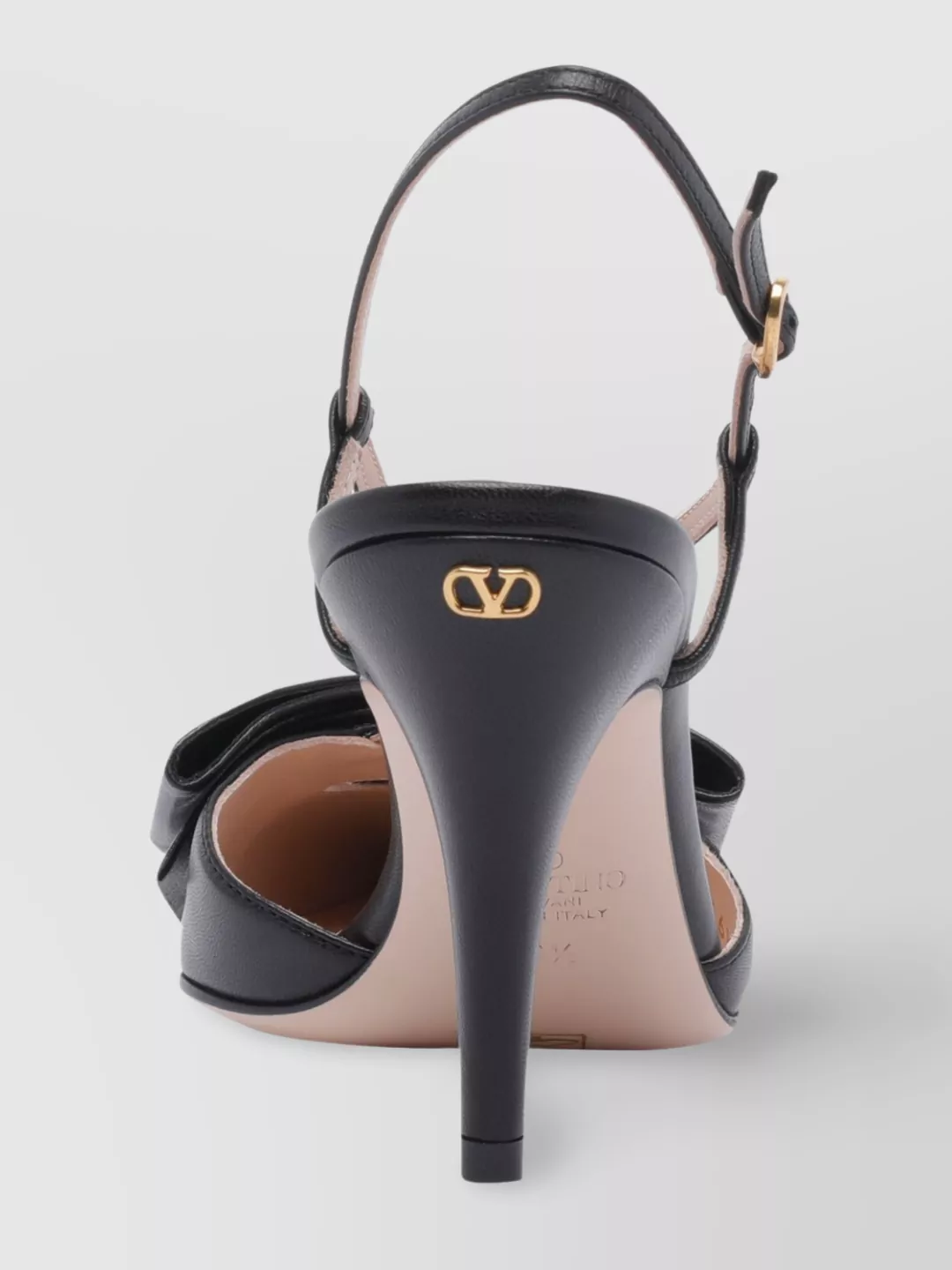 Valentino Garavani Mid Heel Bow Detail Slingback Pumps