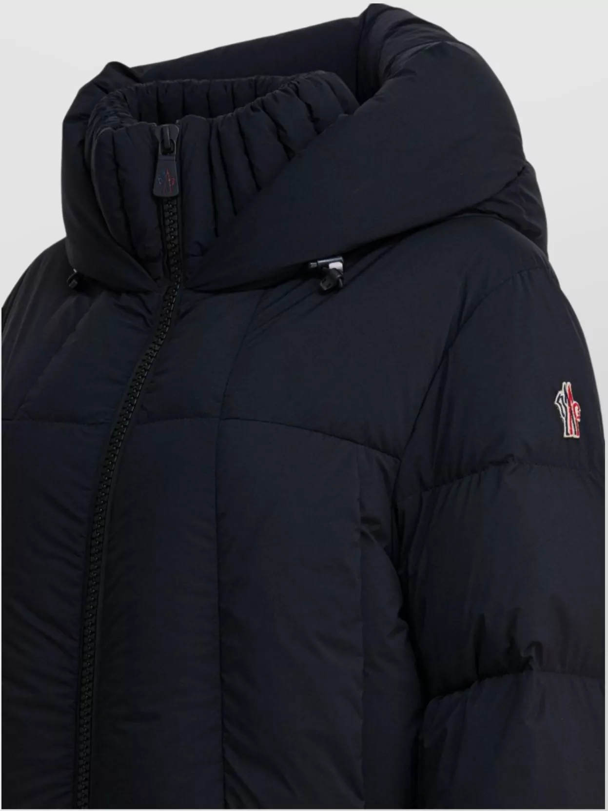 Moncler Grenoble Ski Jacket With Hood And Elastic Cuffs