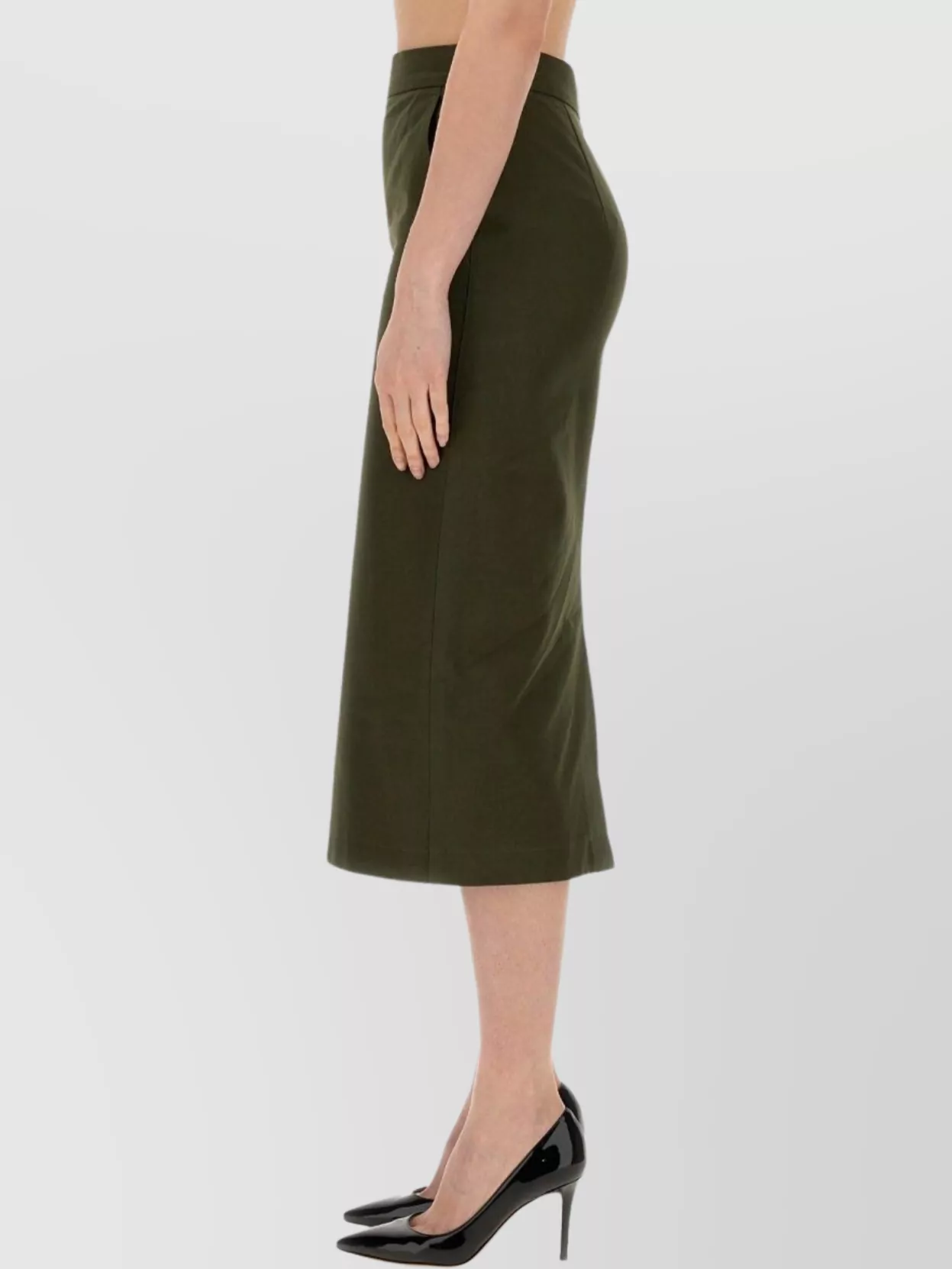 Max Mara High Waist Midi Skirt Slim Fit