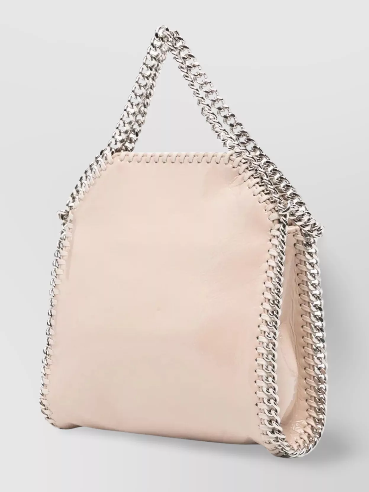 Stella Mccartney Crinkled Patent Alter Mat Shoulder Bag