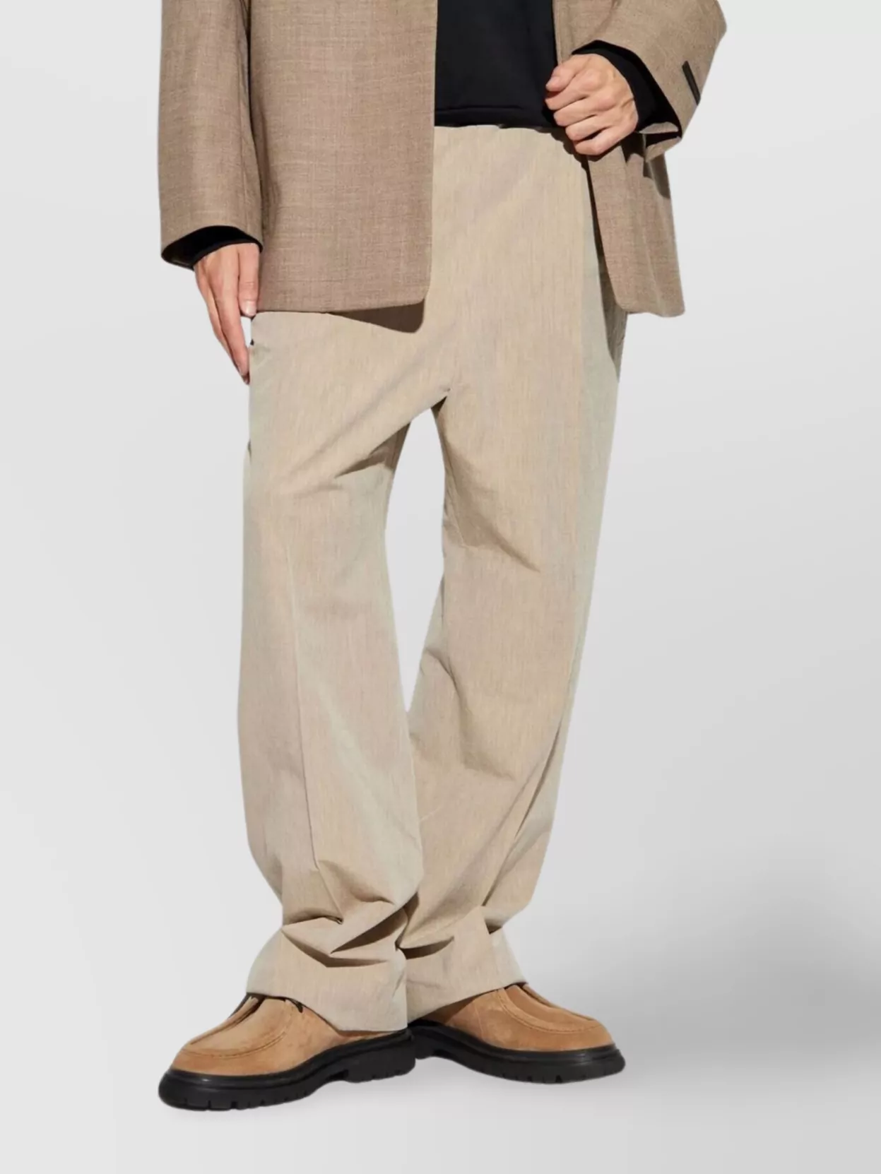 Fear Of God Wide Leg Trousers Elastic Waistband