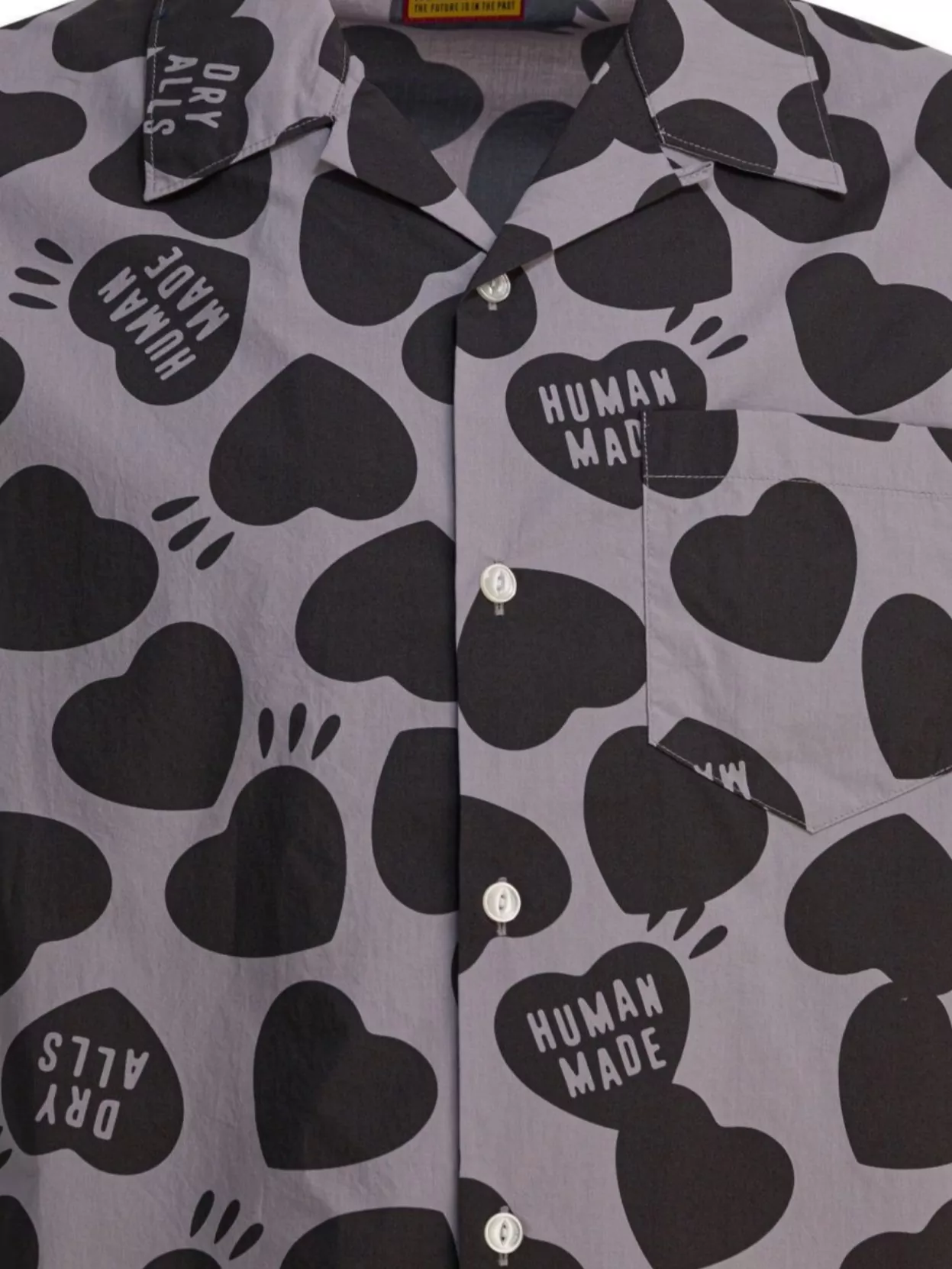 Human Made Vacation Heart Graphic Print Shirt