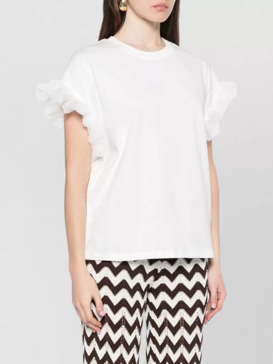 Twin-Set Cotton Short-Sleeve T-Shirt
