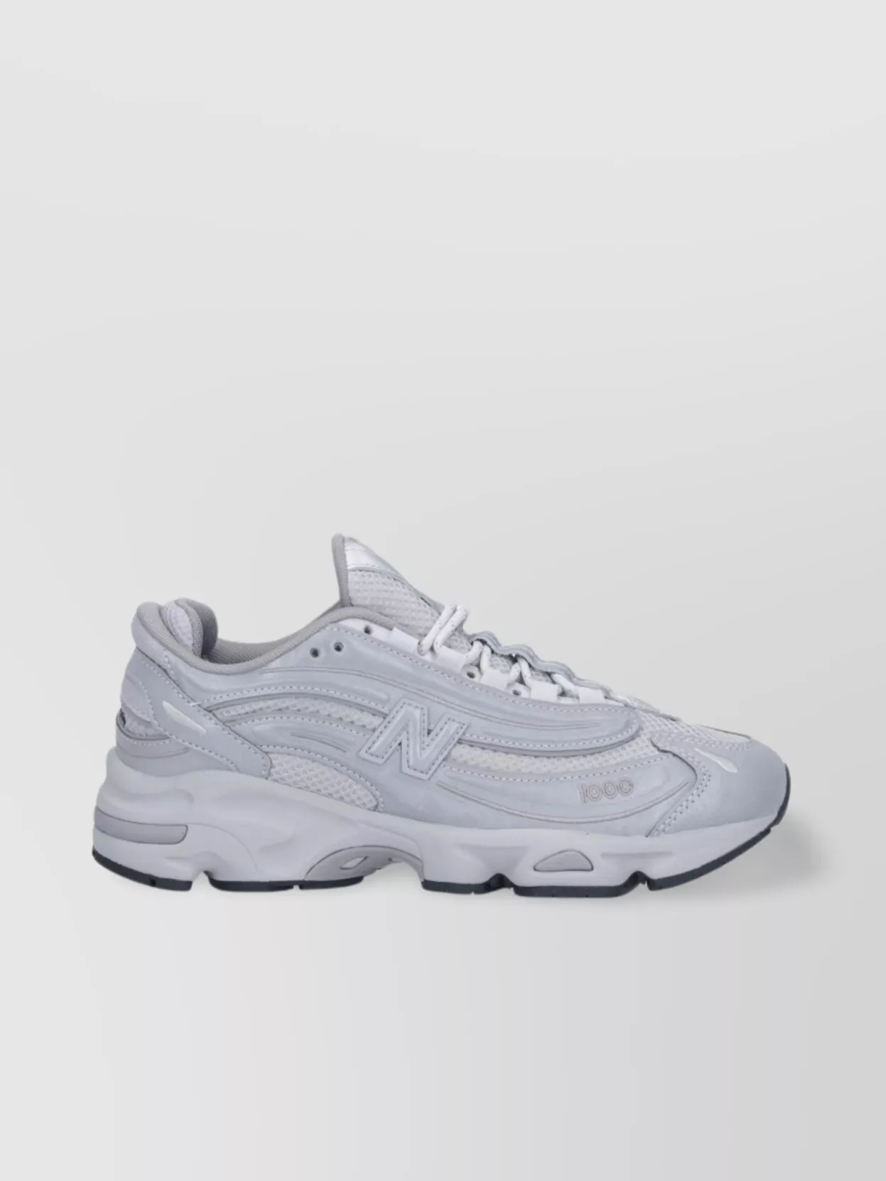 New Balance Low Top Sneakers Mesh Panels In Grey