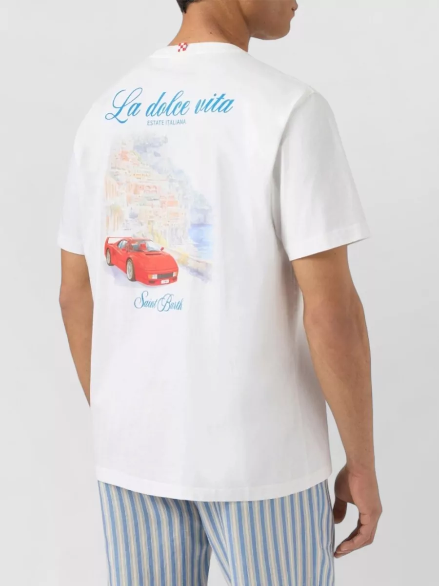 Mc2 Saint Barth Cotton Printed Regular-Fit T-Shirt