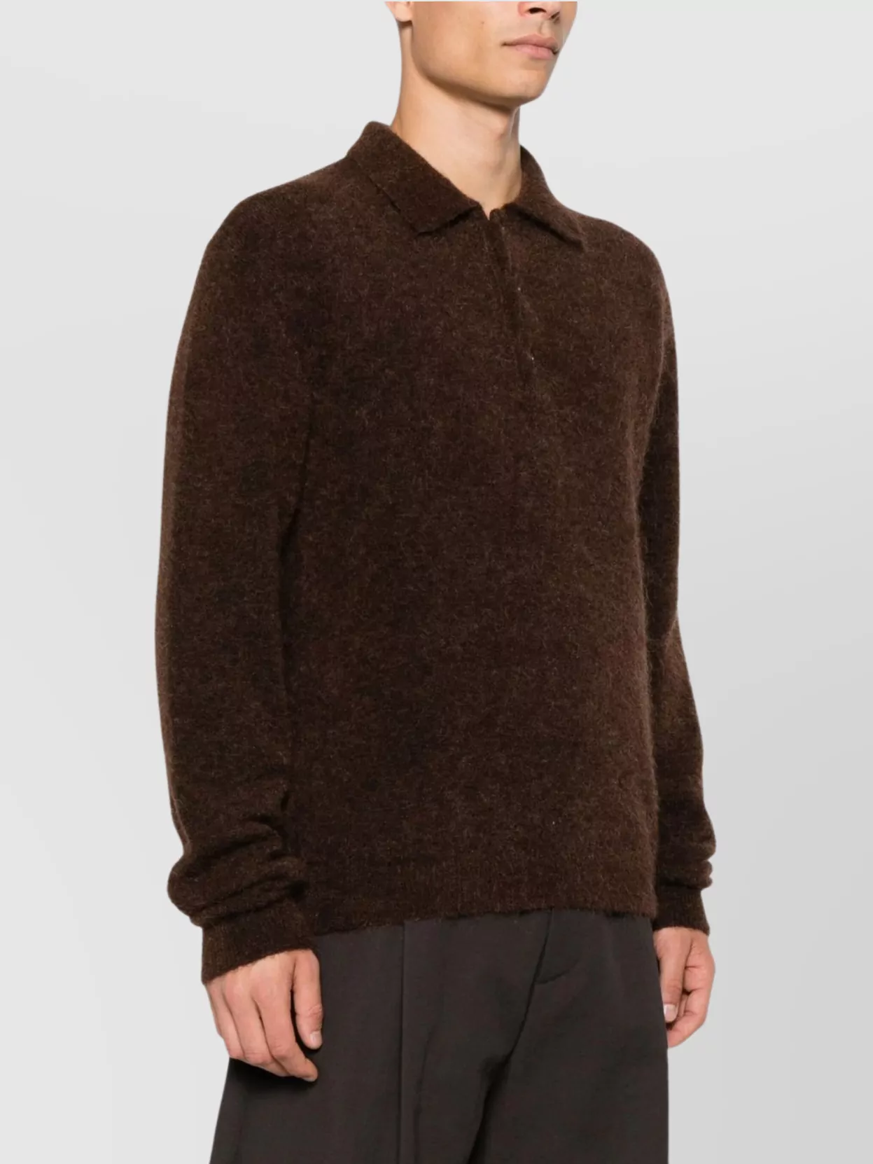 Sunflower Knit Polo Featuring Collared Design