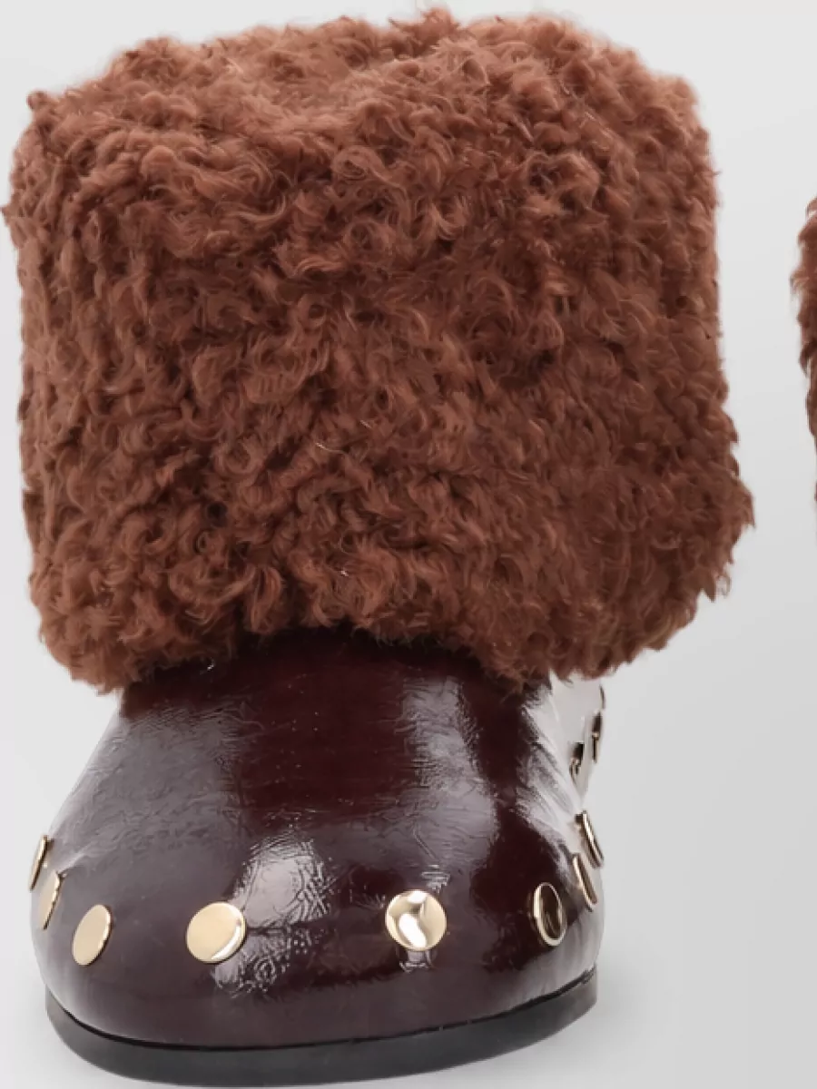 Ganni studded mules