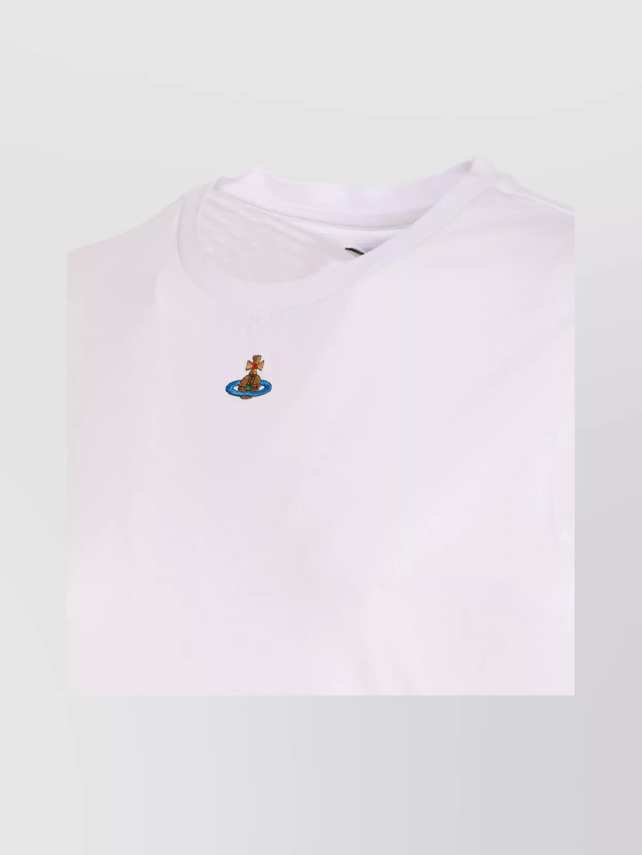 Shop Vivienne Westwood Crew Neck Perù T-shirt With Short Sleeves